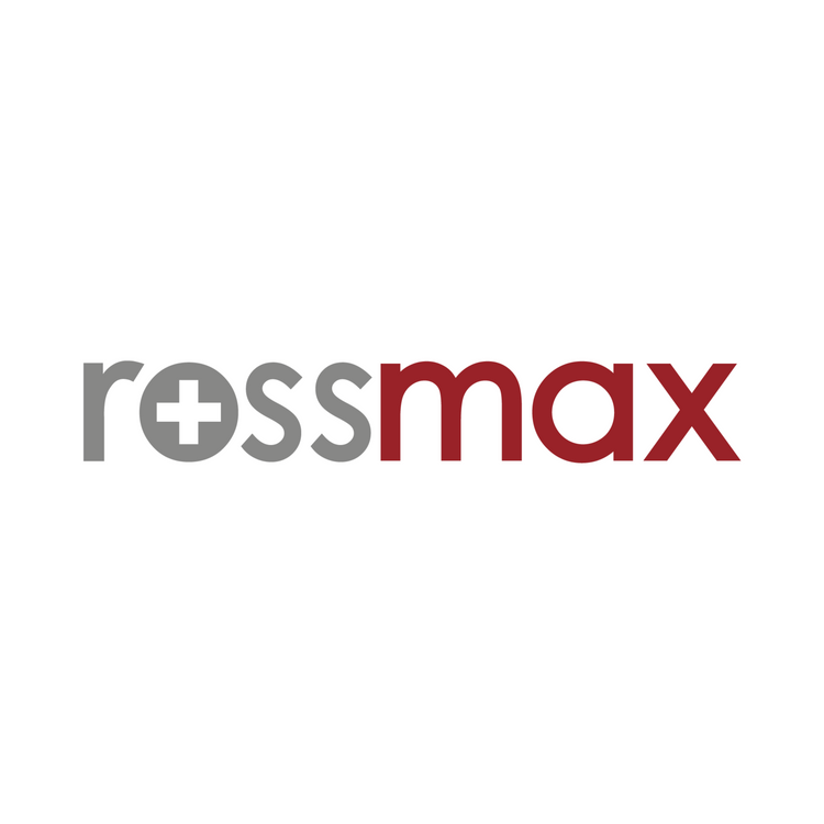 Logo Rossmax Tunisie parapharmacie – tensiomètres, oxymètres, thermomètres, inhalateurs – Prix imbattable & livraison rapide