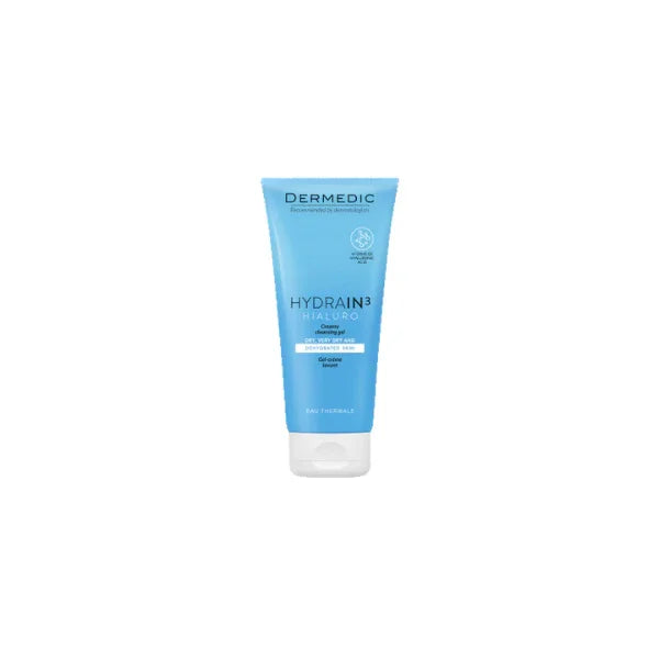 DERMEDIC Tunisie HYDRAIN 3 Gel-Crème Lavant 200ml Tunisie original authentique - parapharmacie en ligne La Para Du Lac