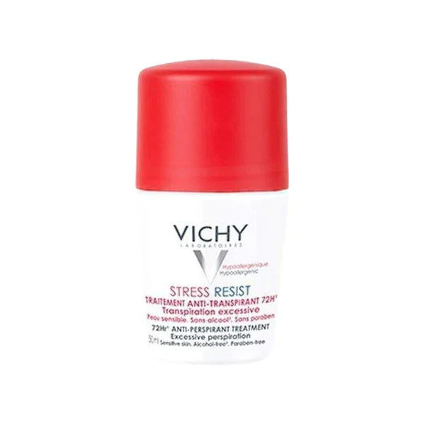 VICHY Bille Rollon Anti-Stress Rouge 50 ml Tunisie original authentique - parapharmacie en ligne La Para Du Lac