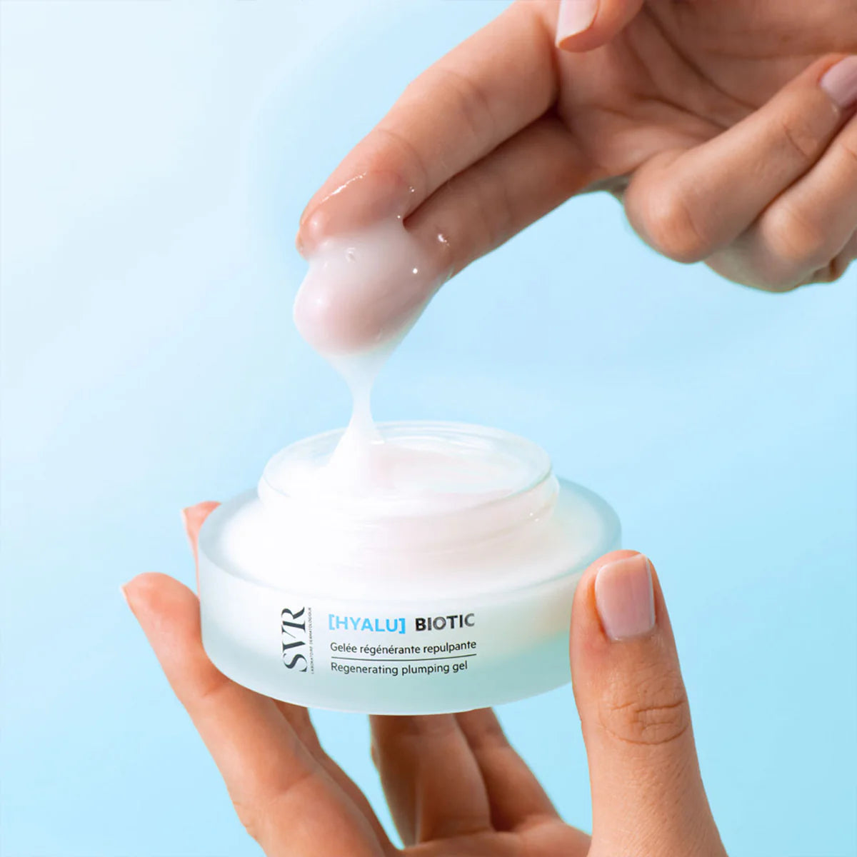 SVR HYALU-BIOTIC Gel-Mat 50 ml – gel hydratant matifiant anti-âge, idéal pour peaux grasses, à retrouver sur laparadulac.com, parapharmacie tunisienne en ligne.