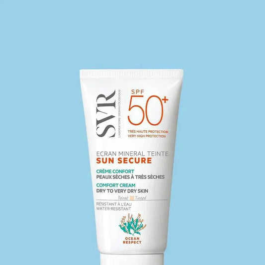 SVR SUN SECURE Écran Minéral Teinté Peaux Sèches à Très Sèches Tunisie original authentique - parapharmacie en ligne La Para Du Lac