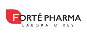 Logo Forté Pharma Laboratoires pour produits de santé et beauté