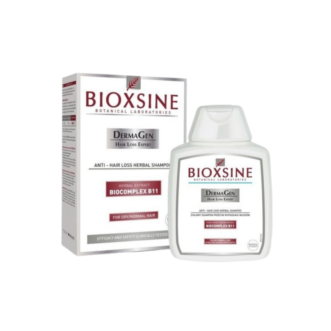 Bioxsine Shampooing Cheveux Gras Anti-Chute 300ml sur laparadulac.com, parapharmacie Tunisie : formule capillaire pour freiner la chute et réguler le sébum.