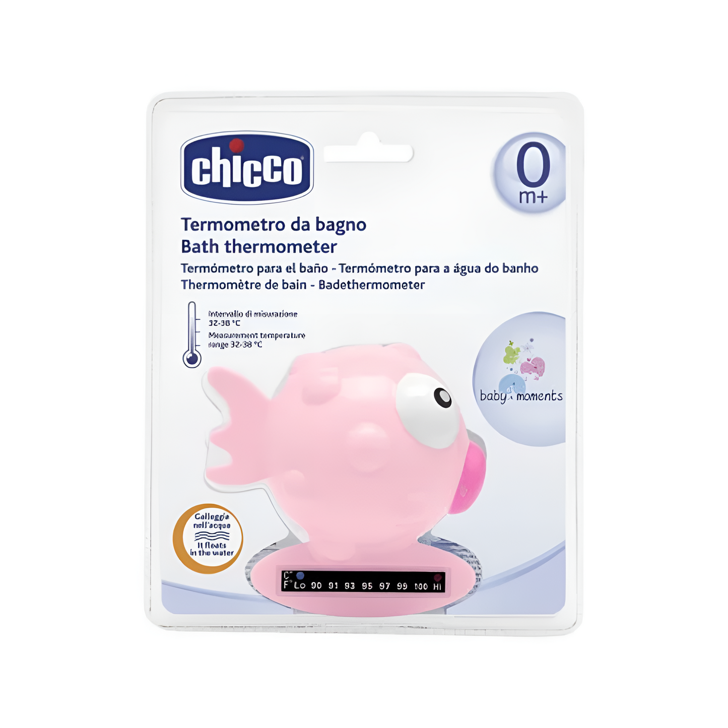 Thermomètre poisson Chicco bain bébé 0m+ – sur laparadulac.com parapharmacie Tunisie