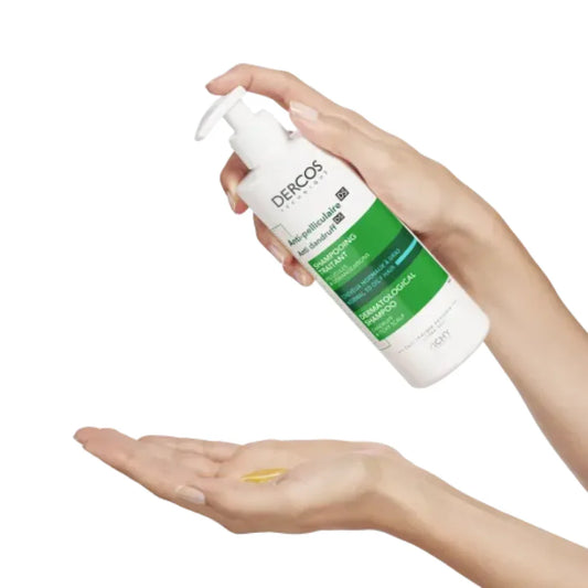 VICHY Dercos Anti‑Pelliculaire Shampooing Cheveux Normaux À Gras Tunisie original authentique - parapharmacie en ligne La Para Du Lac