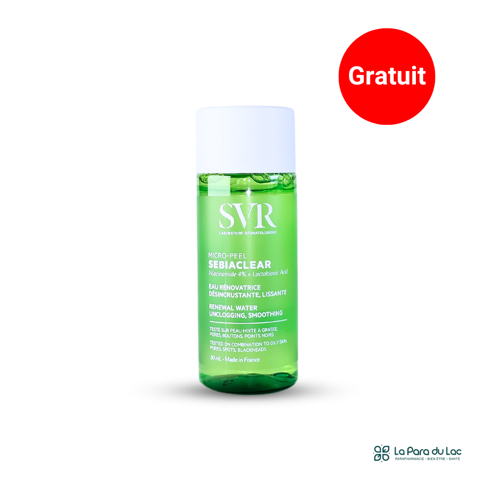 SVR SEBIACLEAR Ampoule Flash | Anti-Imperfections & Éclat Immédiat
Dites adieu aux boutons, pores dilatés et excès de sébum avec SVR SEBIACLEAR Ampoule Flash ! Concentré en niacinamide 5% et zinc, il purifie, matifie et unifie le teint en un temps record. Idéal pour les peaux mixtes à grasses sujettes aux imperfections.
🛒 Disponible sur laparadulac.com, votre parapharmacie en Tunisie au meilleur prix ! 🚀