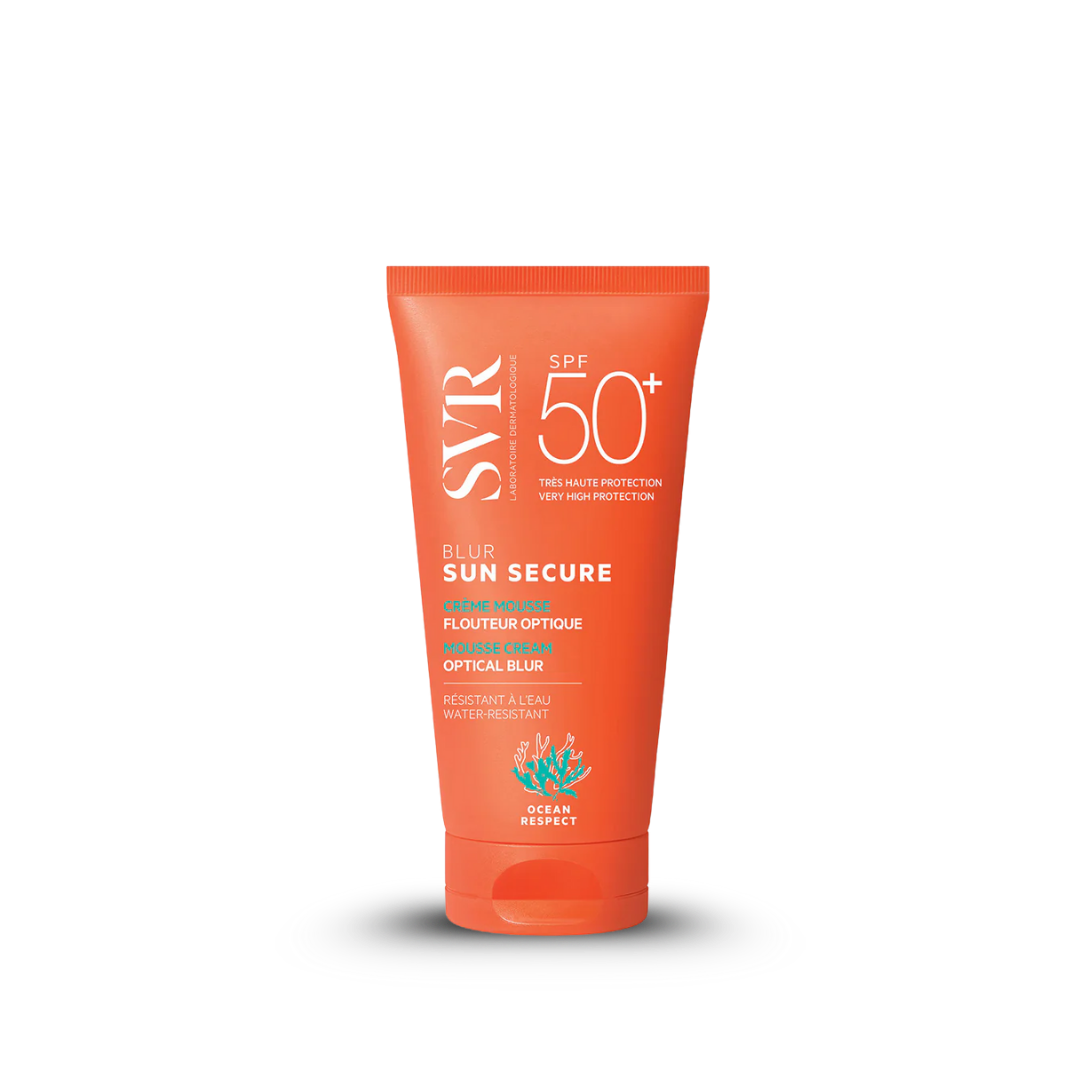SVR PACK SUN SECURE Brume + Blur crème mousse + crème Topialise 200 ml Gratuite