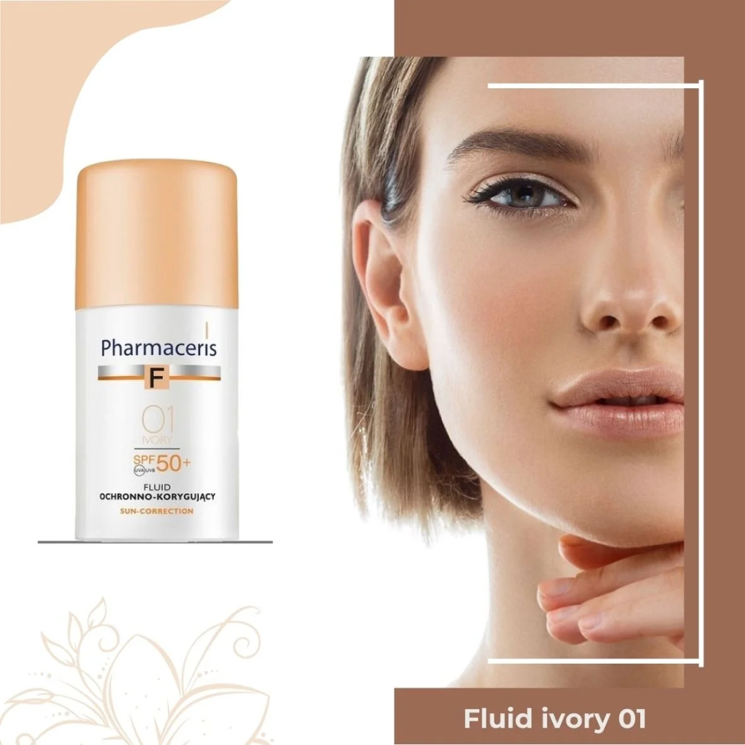 PHARMACERIS Ecran FDT Ivory 01 SPF50+