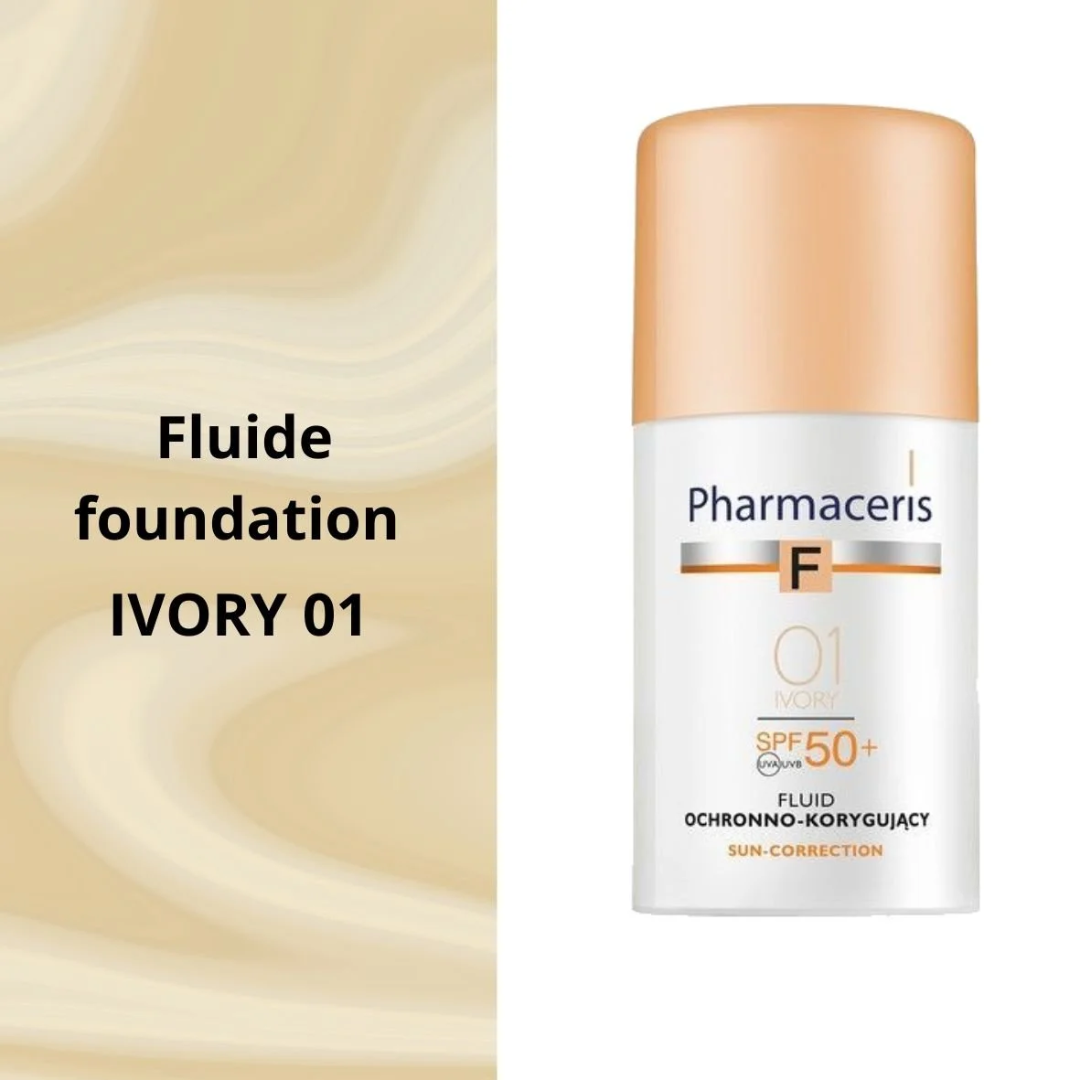 PHARMACERIS Ecran FDT Ivory 01 SPF50+