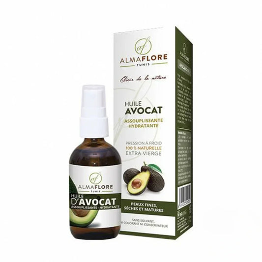 ALMAFLORE Huile D'avocat Tunisie original authentique - parapharmacie en ligne La Para Du Lac