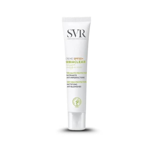 SVR PACK Sebiaclear SPF50 + Serum + Crème Lavante Gratuite Tunisie original authentique - parapharmacie en ligne La Para Du Lac