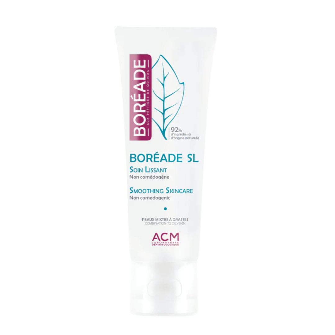 "ACM Boréade SL soin lissant 40 ml sur laparadulac.com, parapharmacie Tunisie, anti-imperfections et anti-rides pour peaux adultes avec acné."