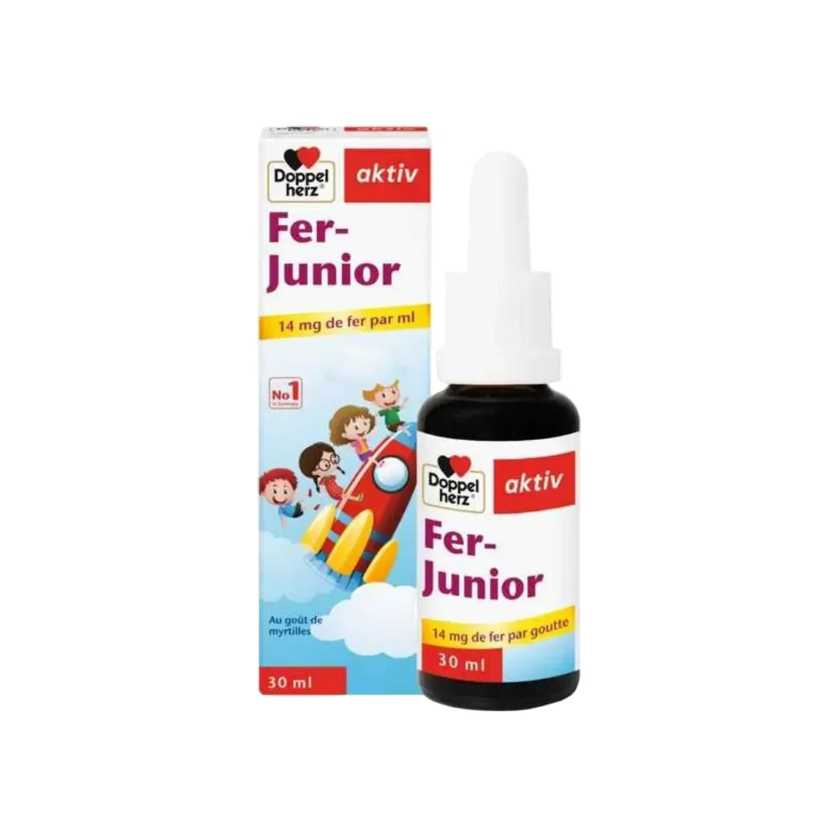 AKTIV Fer-Junior Tunisie original authentique - parapharmacie en ligne La Para Du Lac