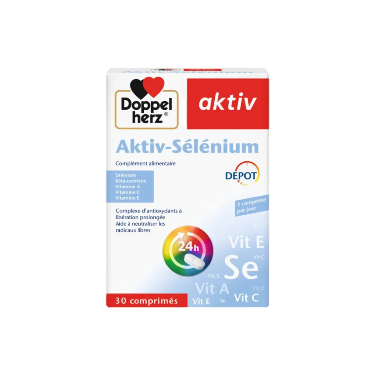 AKTIV Sélénium – complément antioxydant – parapharmacie Tunisie