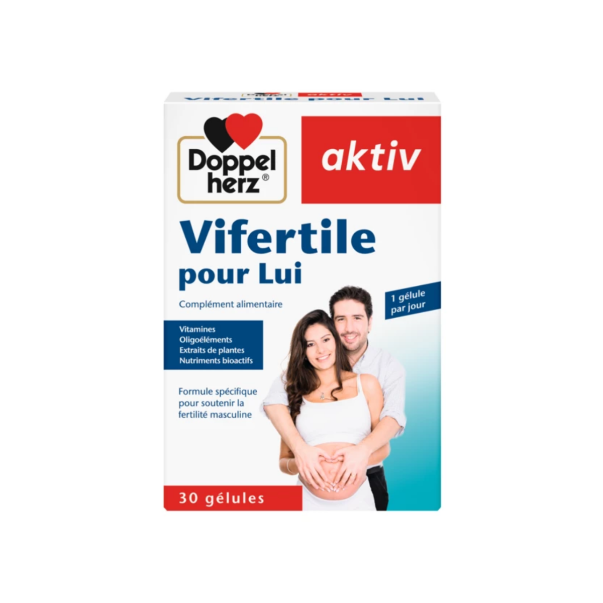 AKTIV Vifertile Pour Lui – complément alimentaire homme – commande Tunisie laparadulac.com