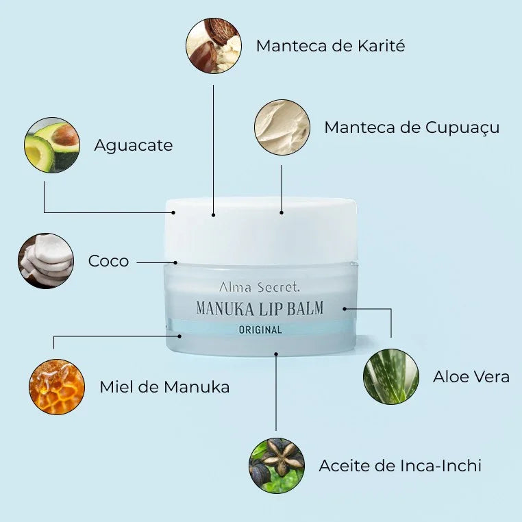 ALMA SECRET Manuka Baume à Lèvres Réparateur Miel & Inca Inchi Tunisie original authentique - parapharmacie en ligne La Para Du Lac