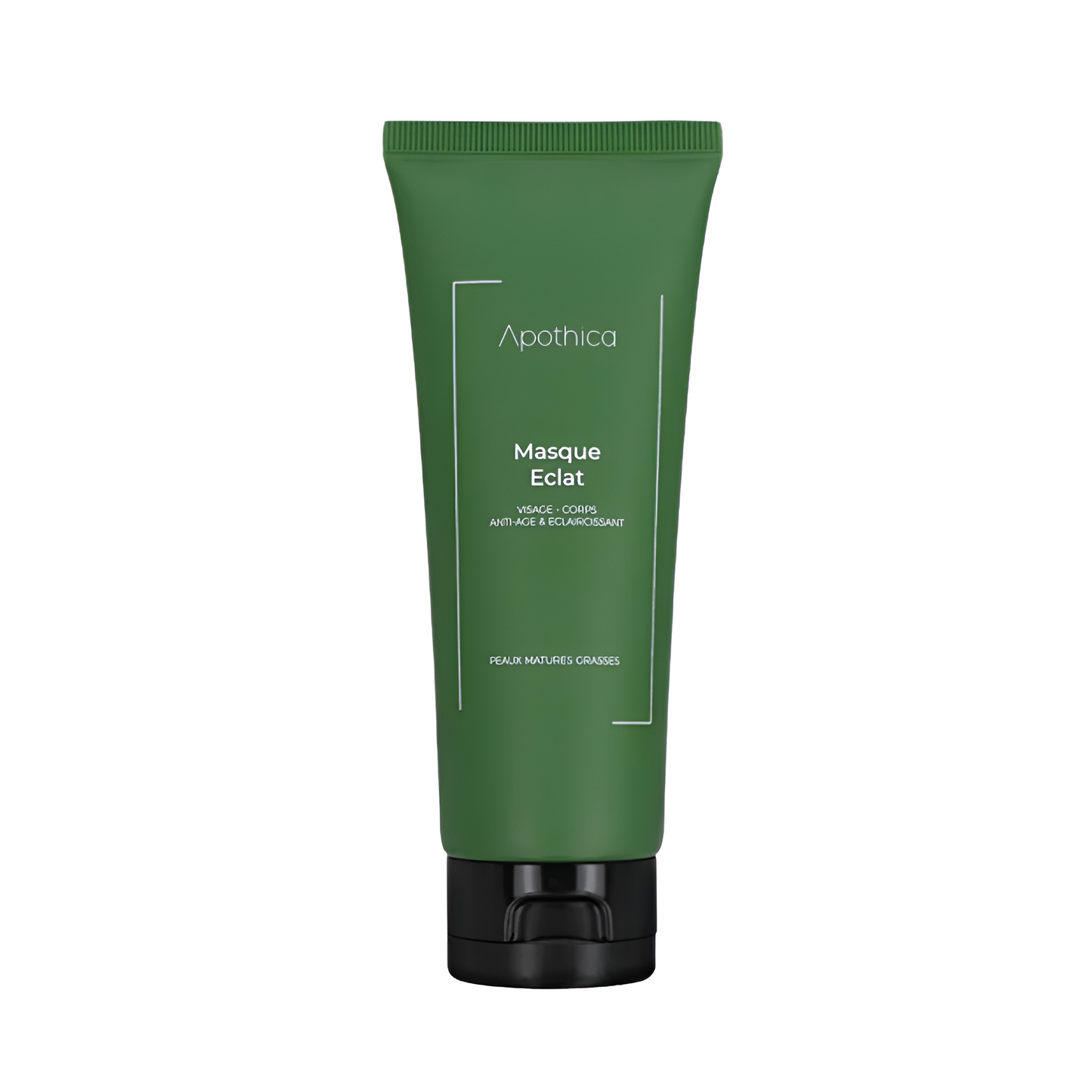 APOTHICA masque éclat visage et corps 100ml, soin exfoliant éclaircissant sur laparadulac.com, parapharmacie Tunisie.