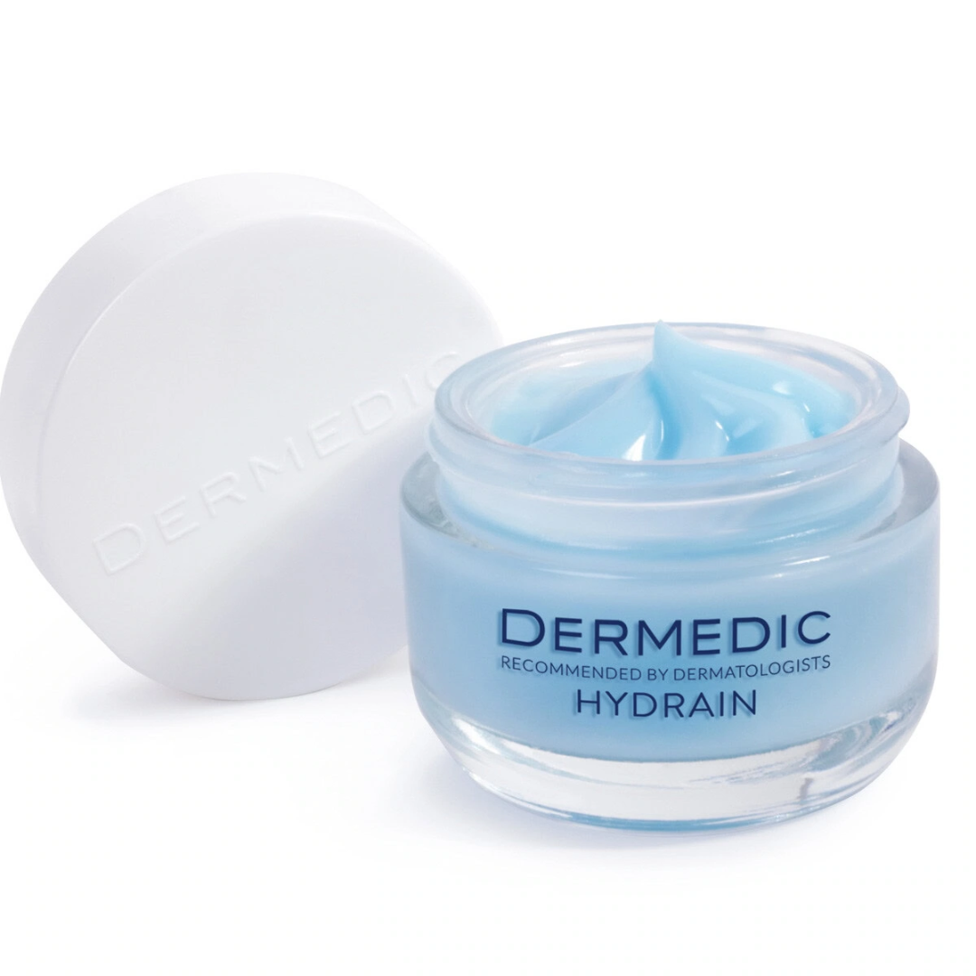 Gel crème Dermedic Hydrain 3 pour peaux grasses, sur laparadulac.com, parapharmacie Tunisie pour hydratation et matité.