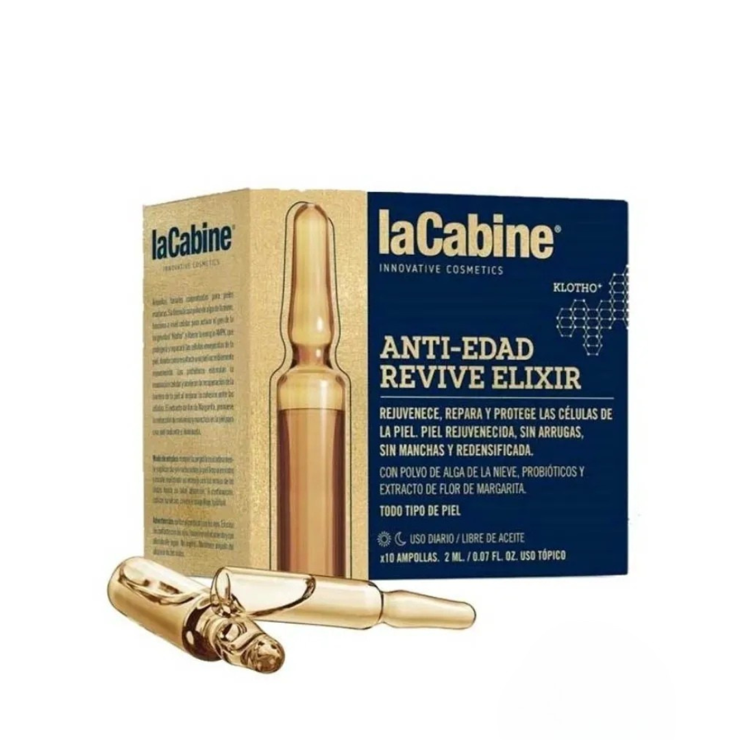 LaCabine Anti-Aging Reviving Elixir – ampoules anti-rides – parapharmacie Tunisie – laparadulac.com.