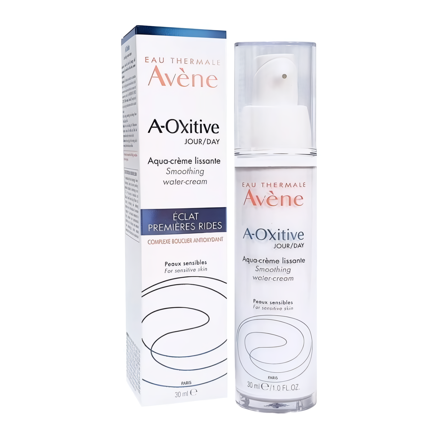 A‑OXitive Aqua‑Crème lissante Avène, hydratante glow anti‑pollution – parapharmacie Tunisie laparadulac.com