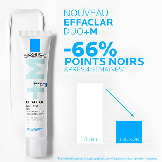 LA ROCHE POSAY EFFACLAR Duo+M Tunisie original authentique - parapharmacie en ligne La Para Du Lac