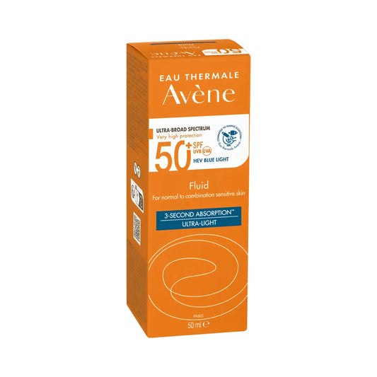 AVENE SPF50+ FLUIDE 50ml Tunisie original authentique - parapharmacie en ligne La Para Du Lac