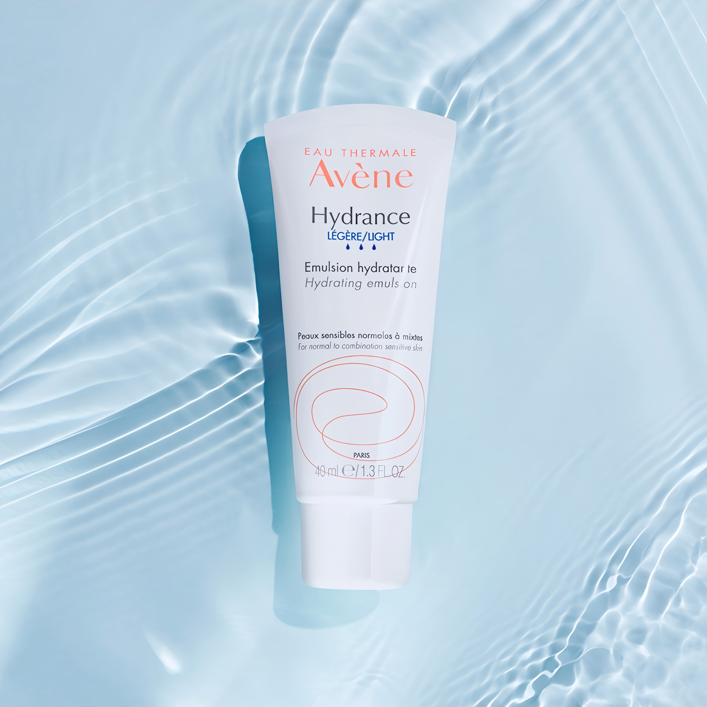 Hydrance Légère Émulsion Avène 40 ml – crème hydratante légère Eau thermale, peaux mixtes sensibles – parapharmacie Tunisie laparadulac.com