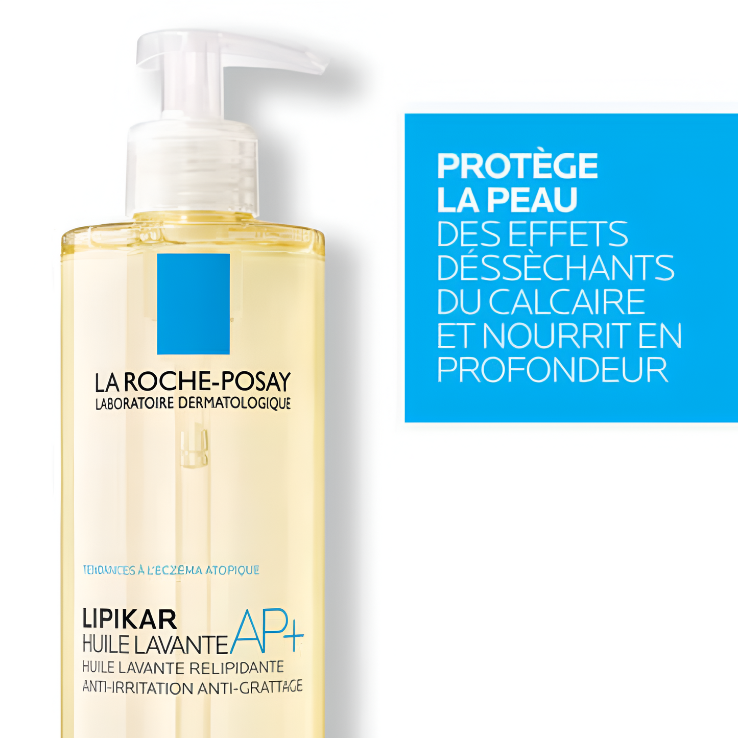 La Roche-Posay Lipikar Huile Lavante AP+ – huile lavante apaisante peau sèche – parapharmacie en ligne Tunisie – laparadulac.com