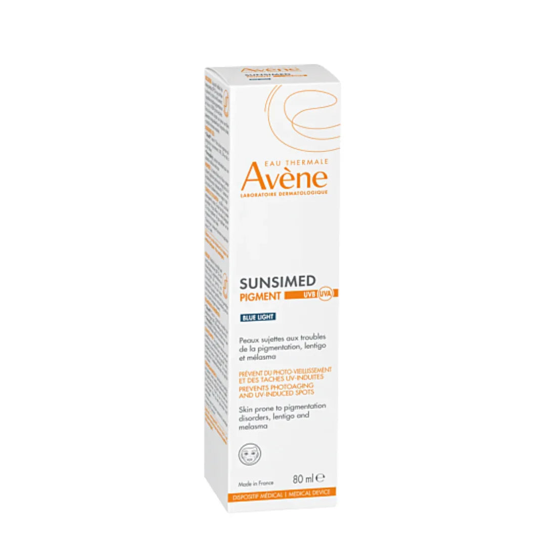 AVÈNE SunsiMed Pigment UVB Blue Light SPF50+ Tunisie original authentique - parapharmacie en ligne La Para Du Lac