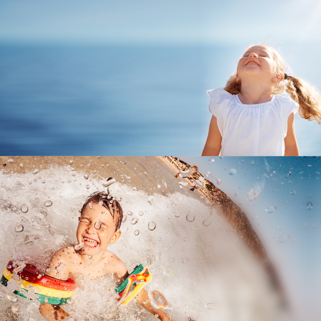 Lait solaire enfant DAYLONG Kids SPF50+ sur laparadulac.com, parapharmacie Tunisie, haute protection pour peaux sensibles des enfants.