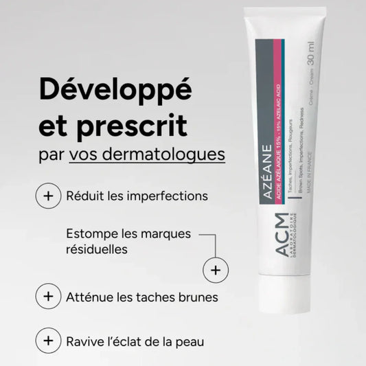 ACM Azeane Creme Acide Azelaique Tunisie original authentique - parapharmacie en ligne La Para Du Lac