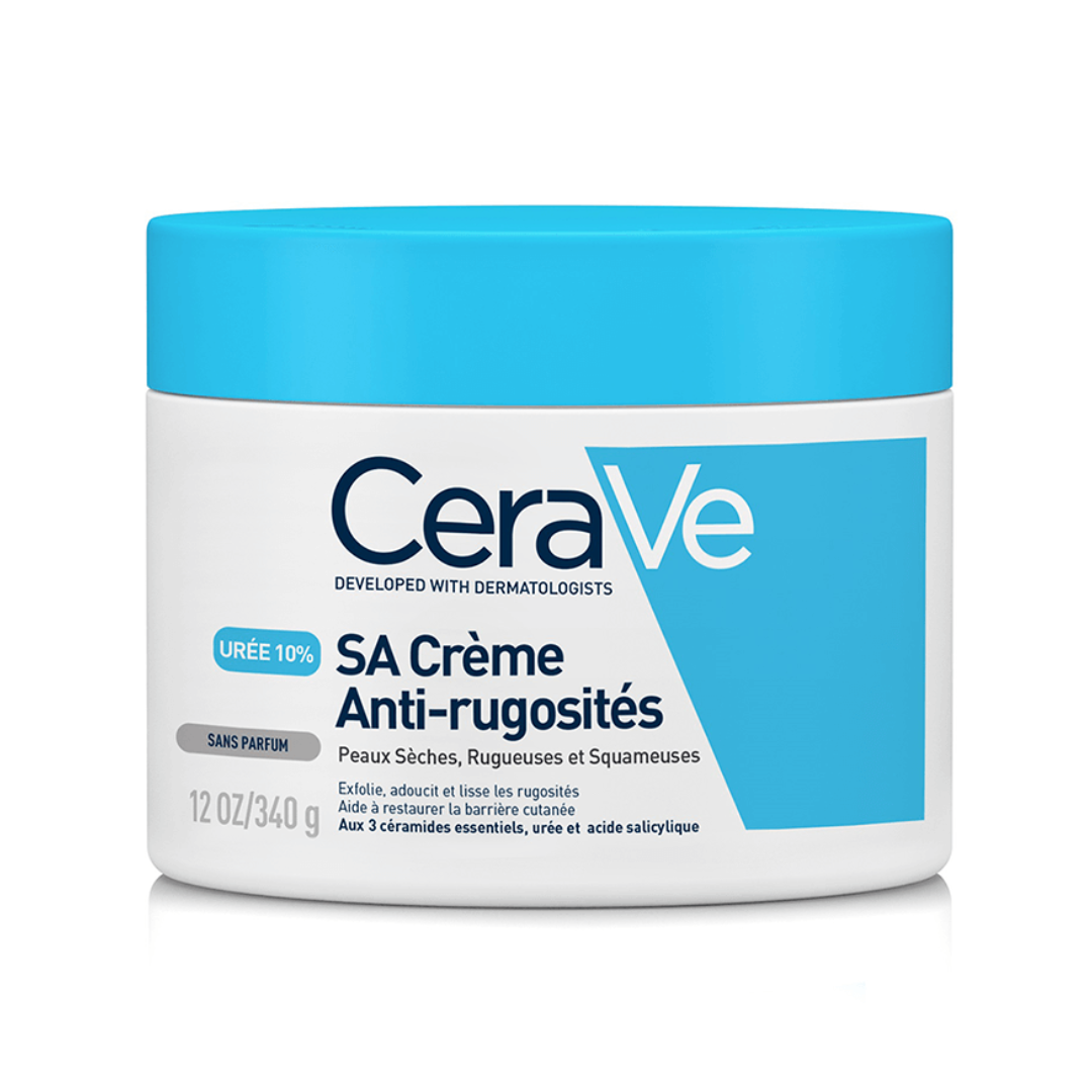 Crème Anti-Rugosités à l’Acide Salicylique CeraVe – soin exfoliant et hydratant pour peaux rugueuses – parapharmacie en ligne Tunisie – laparadulac.com