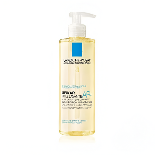 La Roche-Posay Lipikar Huile Lavante AP+ – huile lavante apaisante peau sèche – parapharmacie en ligne Tunisie – laparadulac.com