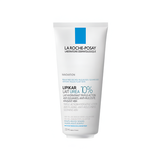 La Roche-Posay Lipikar Lait Relipidant – soin hydratant corps urée 10% peau très sèche – parapharmacie en ligne Tunisie – laparadulac.com