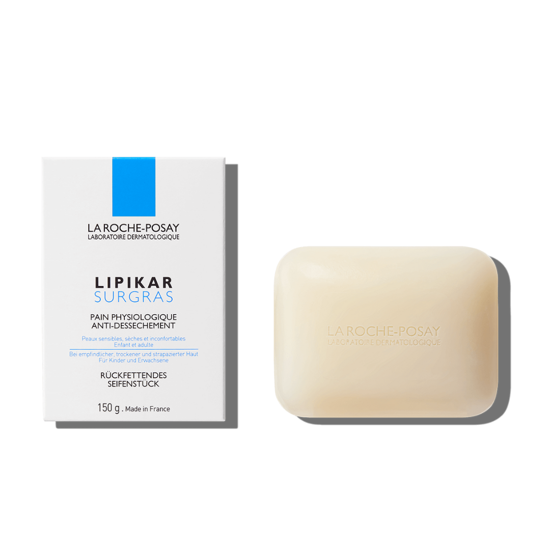 La Roche-Posay Lipikar Pain Surgras – savon doux relipidant peaux sèches – parapharmacie en ligne Tunisie – laparadulac.com
