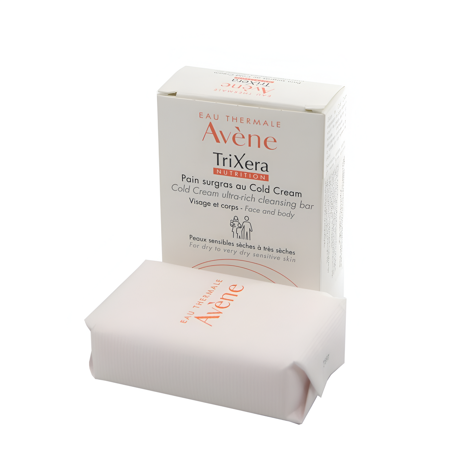 Pain surgras Cold Cream Avène pour peaux sèches, disponible sur laparadulac.com — parapharmacie en ligne Tunisie.