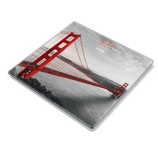 Pèse-personne BEURER GS215 design San Francisco – parapharmacie Tunisie sur laparadulac.com