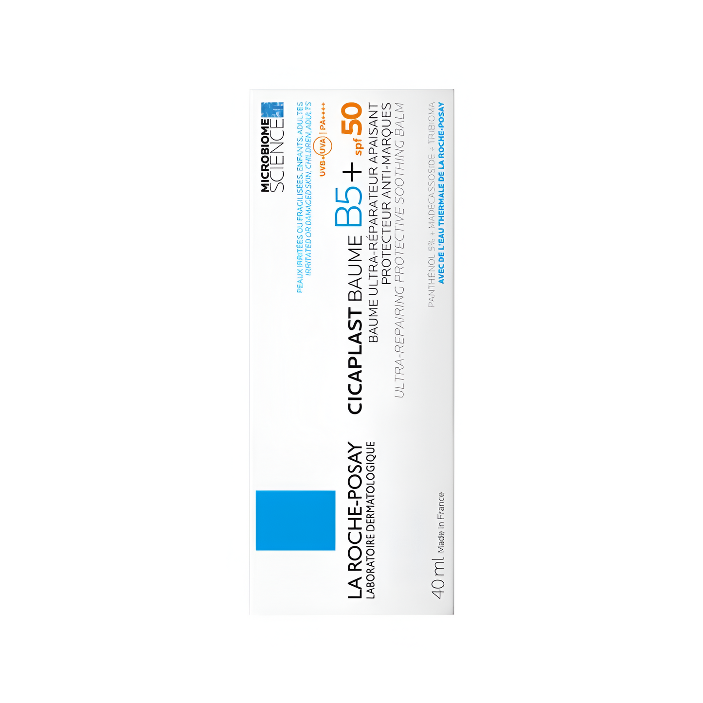 La Roche‑Posay Cicaplast Baume B5+ SPF50 – Baume cicatrisant peaux fragiles tatouages Tunisie – achat sur laparadulac.com