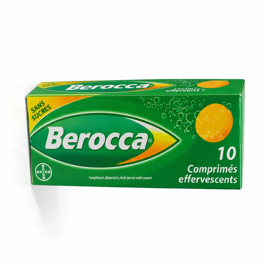 BEROCA Energie Effervescent Orange Tunisie original authentique - parapharmacie en ligne La Para Du Lac