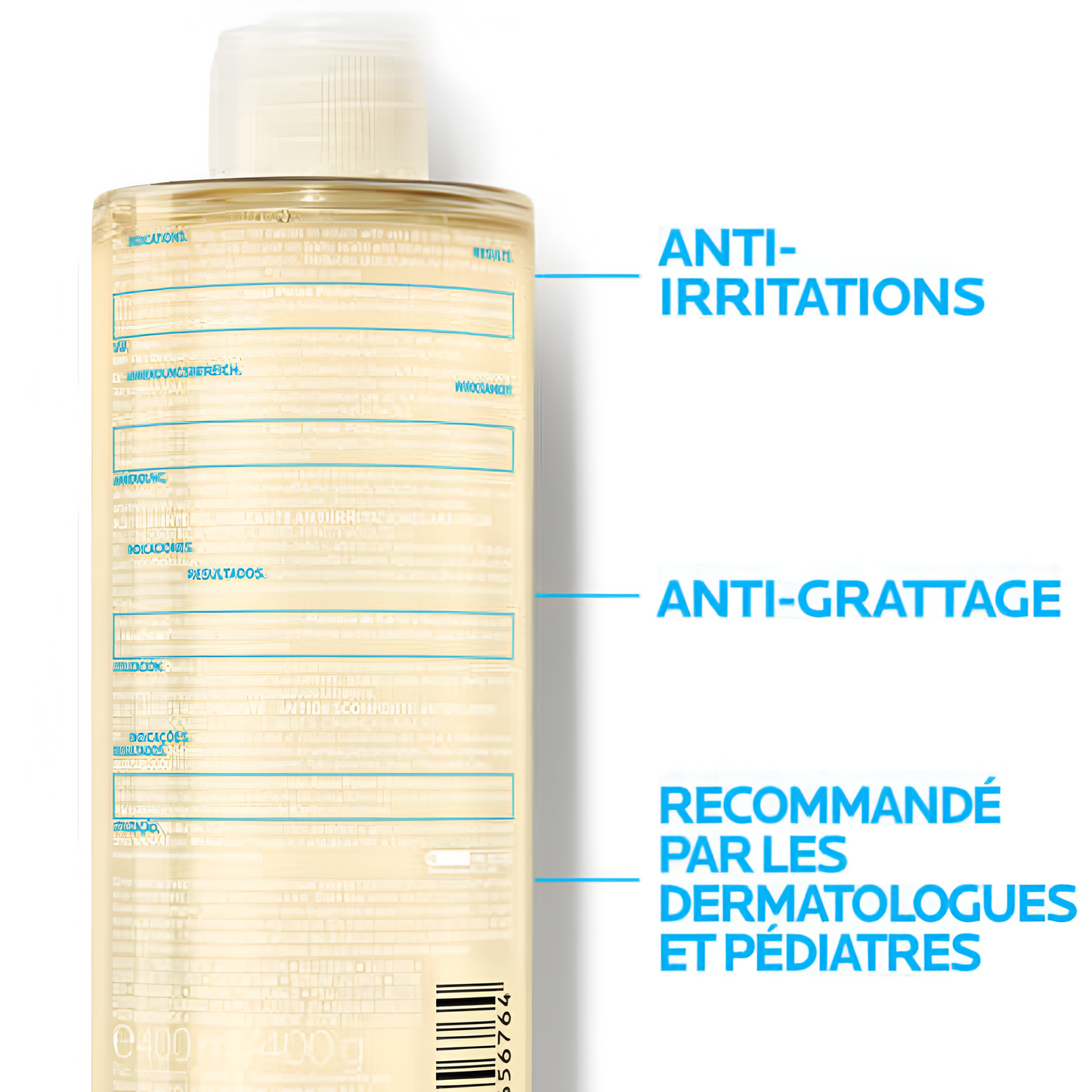 La Roche-Posay Lipikar Huile Lavante AP+ – huile lavante apaisante peau sèche – parapharmacie en ligne Tunisie – laparadulac.com