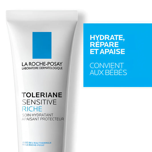 LA ROCHE POSAY TOLERIANE Sensitive Crème Riche Tunisie original authentique - parapharmacie en ligne La Para Du Lac