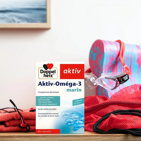 AKTIV Omega 3 Marin Tunisie original authentique - parapharmacie en ligne La Para Du Lac