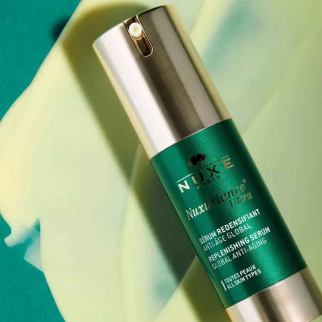 Sérum anti-âge NUXE Nuxuriance Ultra 30ml disponible sur laparadulac.com – soin redensifiant pour peaux matures en parapharmacie Tunisie