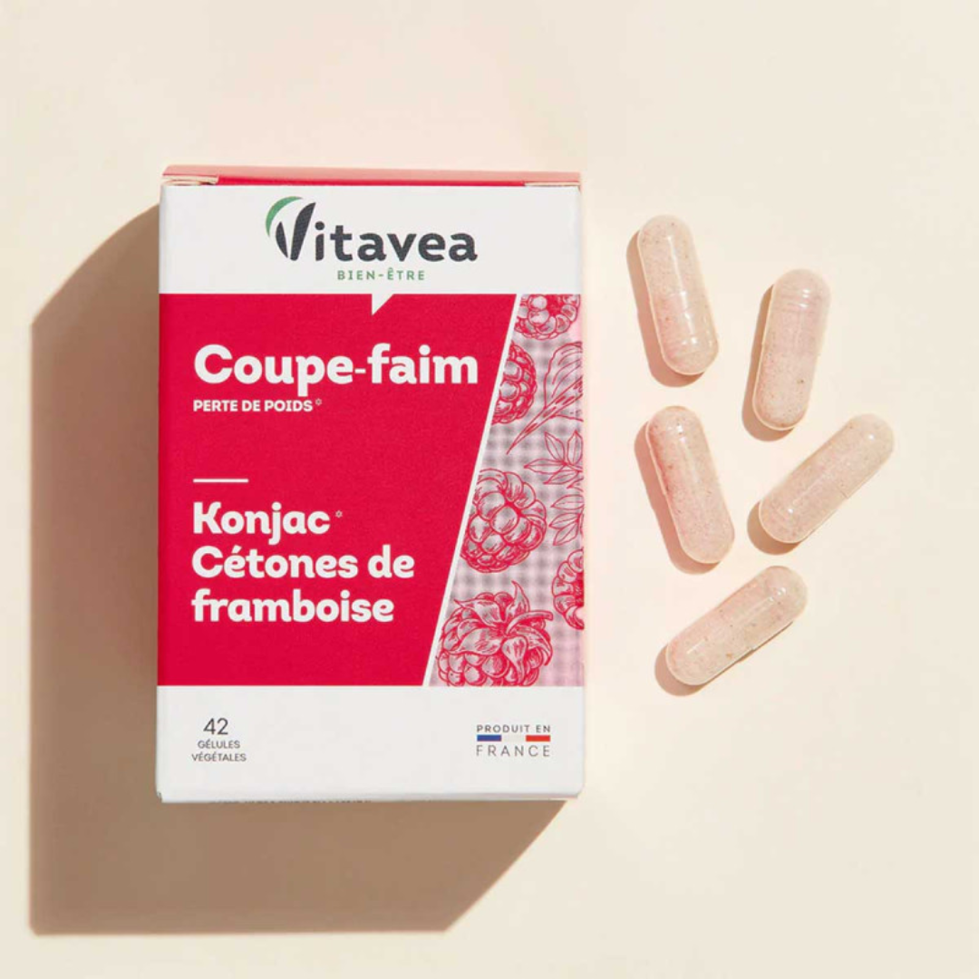 Coupe-faim naturel Vitavea au konjac – parapharmacie Tunisie sur laparadulac.com – solution minceur pour contrôle de l’appétit