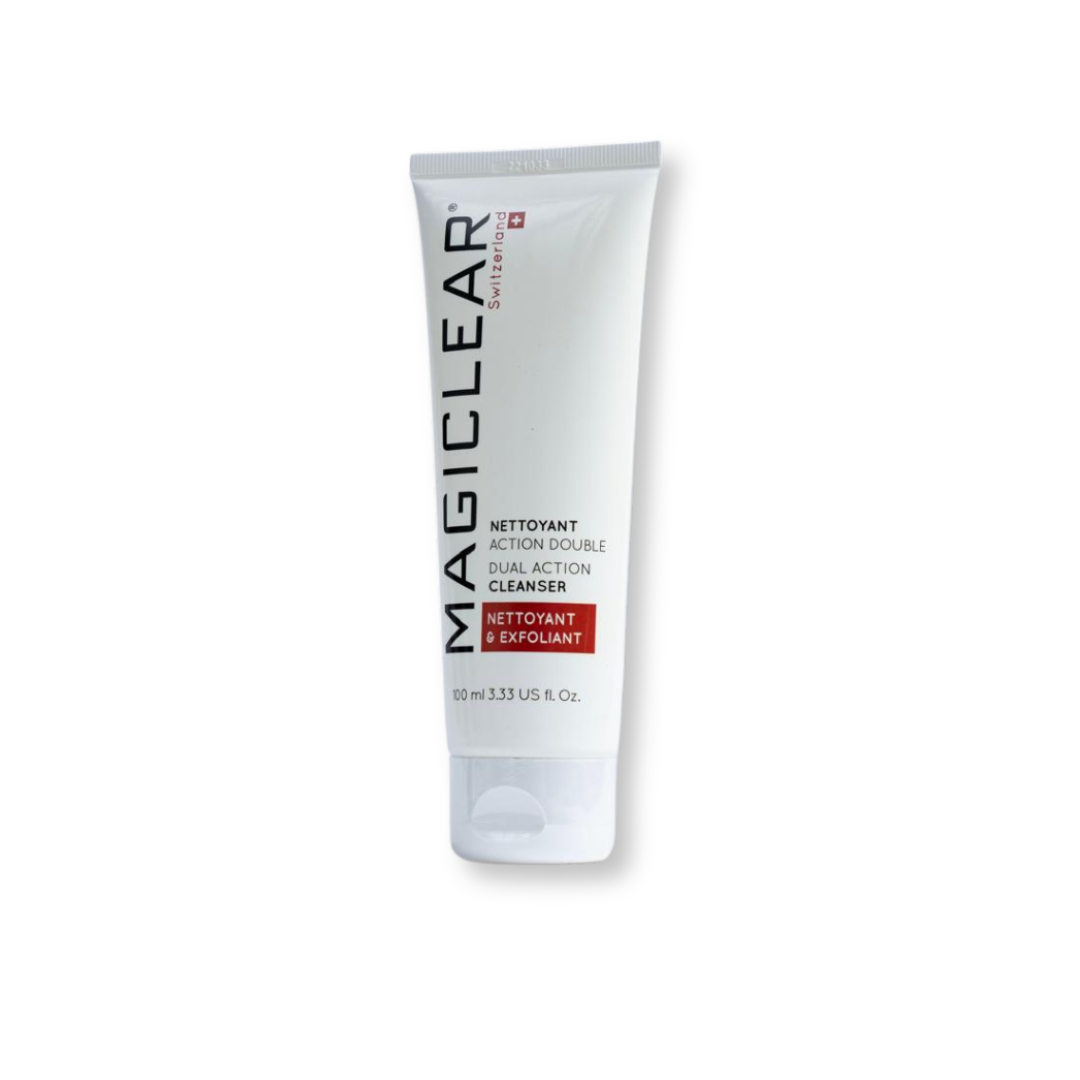 MAGICLEAR® Pack Hygiène + 1 Savon Gratuit – Routine complète pour une peau propre, éclatante et protégée. Ce pack associe des soins nettoyants et purifiants pour un teint uniforme et sans imperfections. Disponible sur La Para du Lac, votre meilleure parapharmacie en Tunisie, avec livraison rapide à Tunis et partout en Tunisie. Idéal pour une routine quotidienne d’hygiène et d’éclat. Commandez maintenant au meilleur prix !