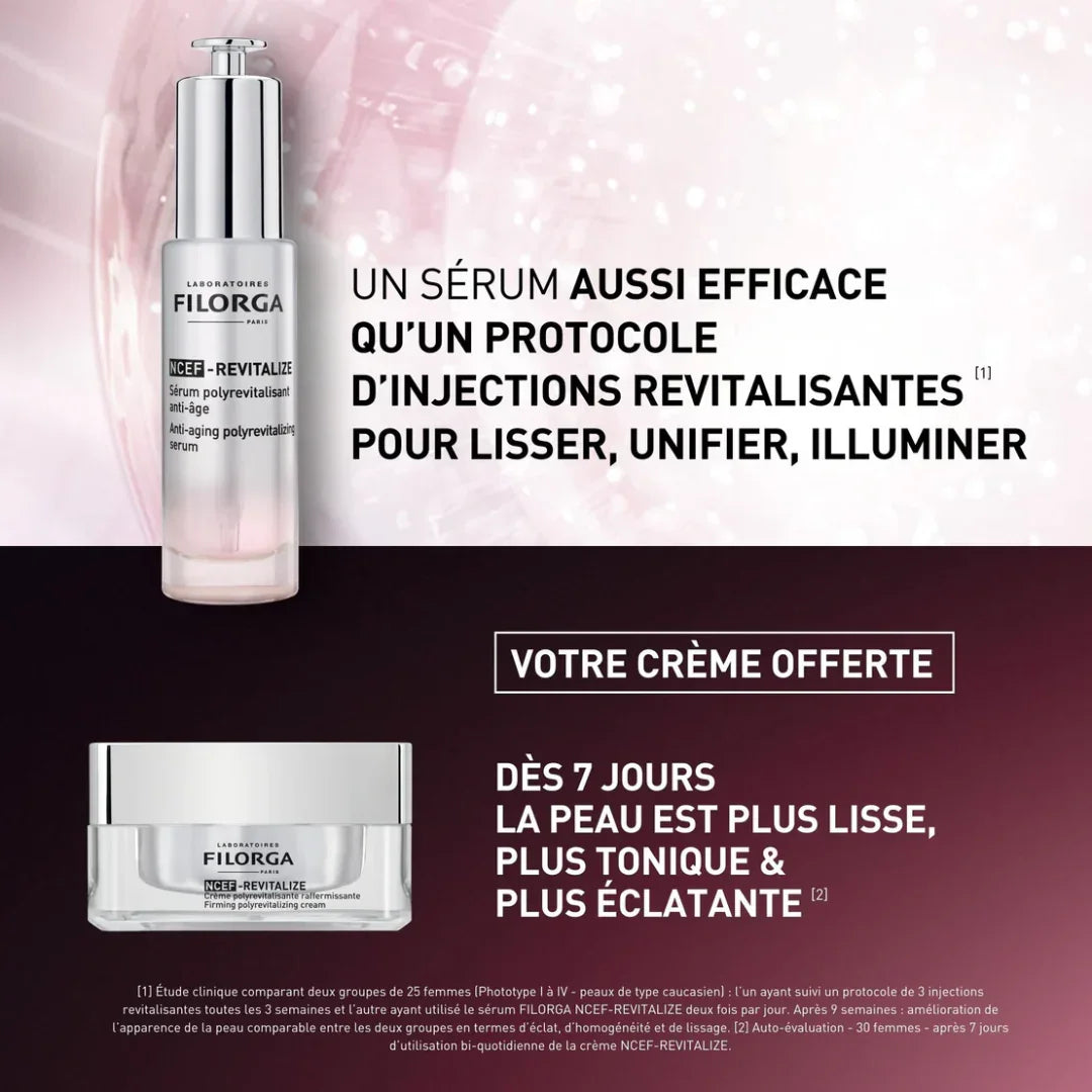 FILORGA Coffret Ncef Revitalize Serum + Creme Offerte Tunisie original authentique - parapharmacie en ligne La Para Du Lac