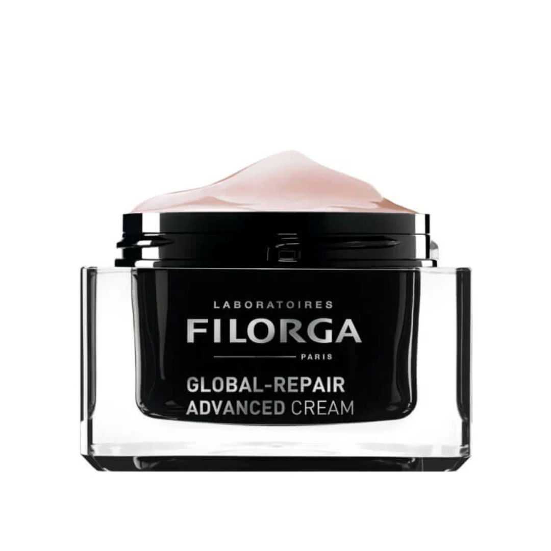 FILORGA Global-Repair Advanced Cream Tunisie – crème visage anti-âge absolu, soin nutritif et régénérant intensif, crème anti-rides et fermeté peau mature, cosmétique française haut de gamme FILORGA, parapharmacie en ligne Tunisie Lac 2, produits FILORGA originaux pas cher Tunisie, acheter Global-Repair Advanced Cream en Tunisie sur laparadulac.com