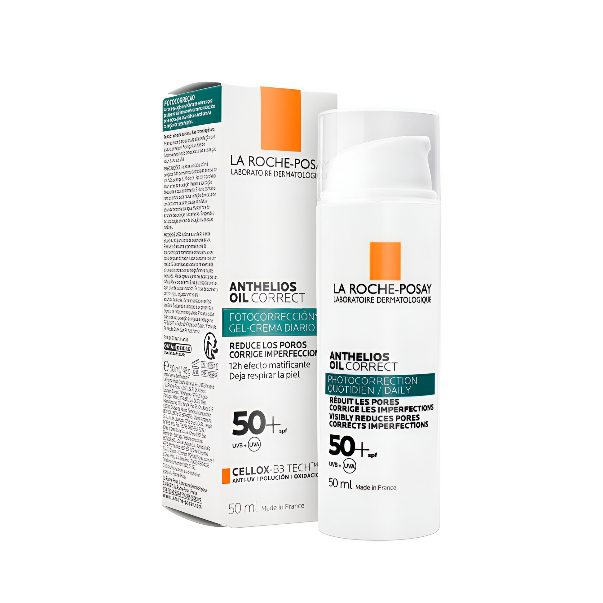 La Roche-Posay Anthelios Oil Correct SPF50+ – Crème solaire peau grasse Tunisie – Achat sur laparadulac.com