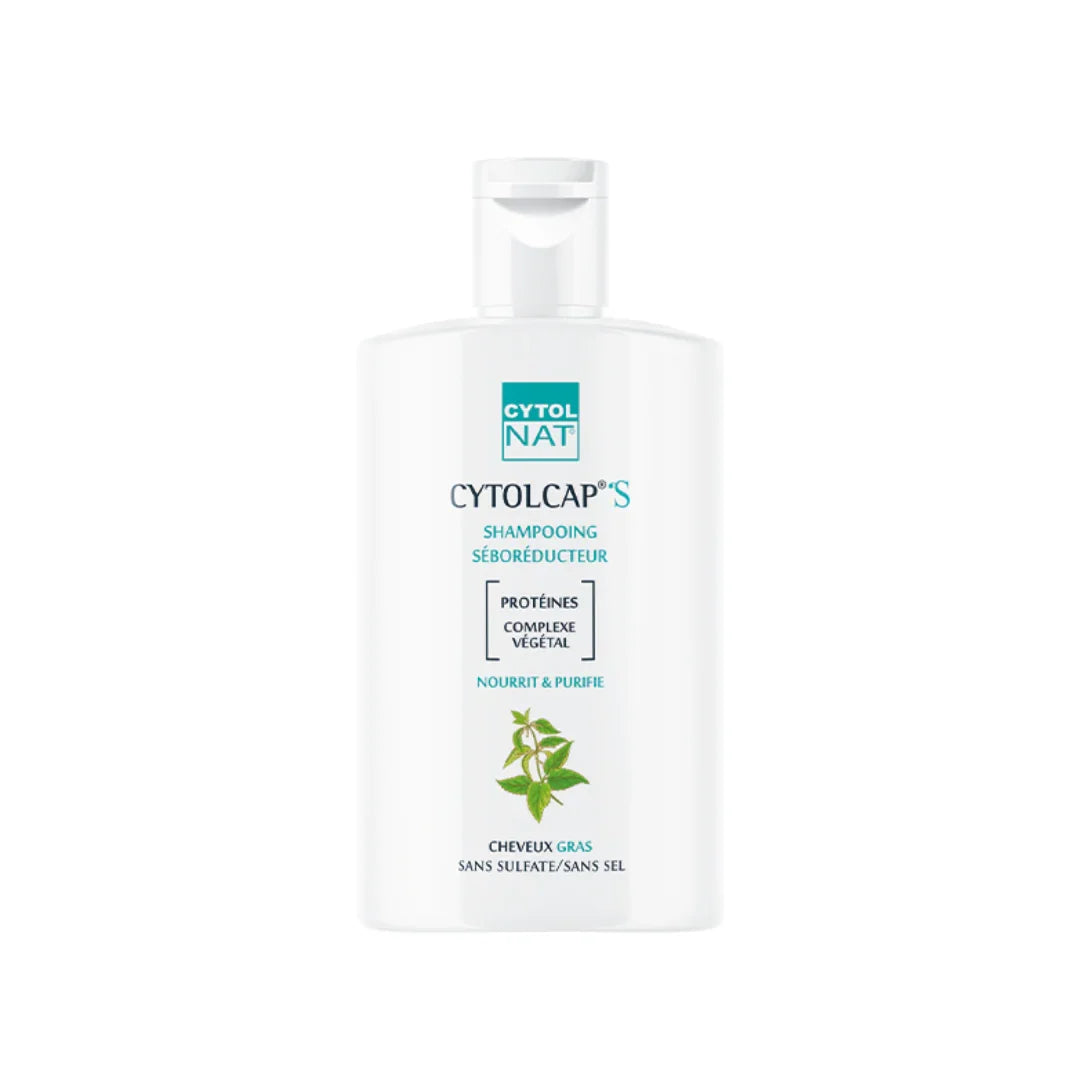 CYTOLNAT CYTOLCAP S Shampooing Séborégulateur Tunisie original authentique - parapharmacie en ligne La Para Du Lac