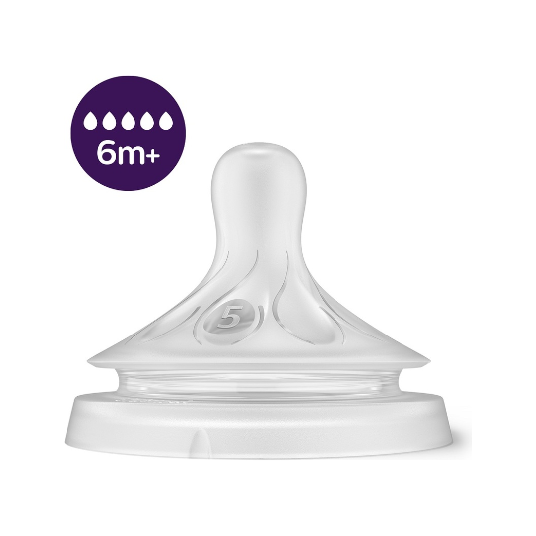 Tétines Philips Avent Natural 1M+, 3M+, 6M+ pour biberons, à retrouver sur laparadulac.com, parapharmacie Tunisie.